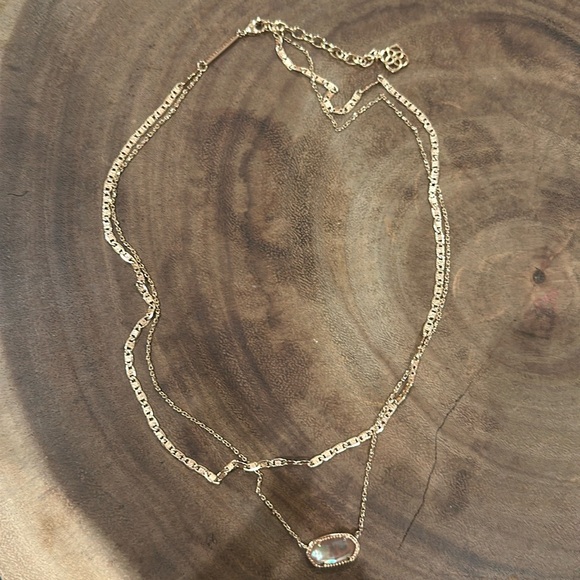 Kendra Scott Layered Elisa Necklace - Picture 1 of 4